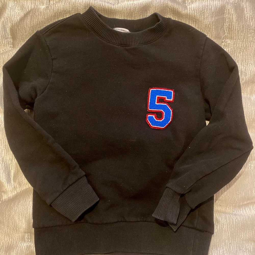 Dolce & Gabbana Kids Sweater black